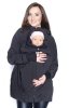 MijaCulture - 3 in1 Maternity Jacket / Jacket / for Baby Carriers Softshell 4068/M55 Black